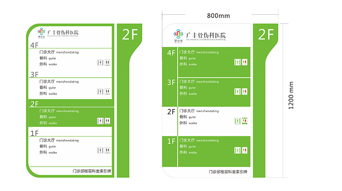 醫(yī)院VI導(dǎo)向設(shè)計(jì)_醫(yī)博傳人